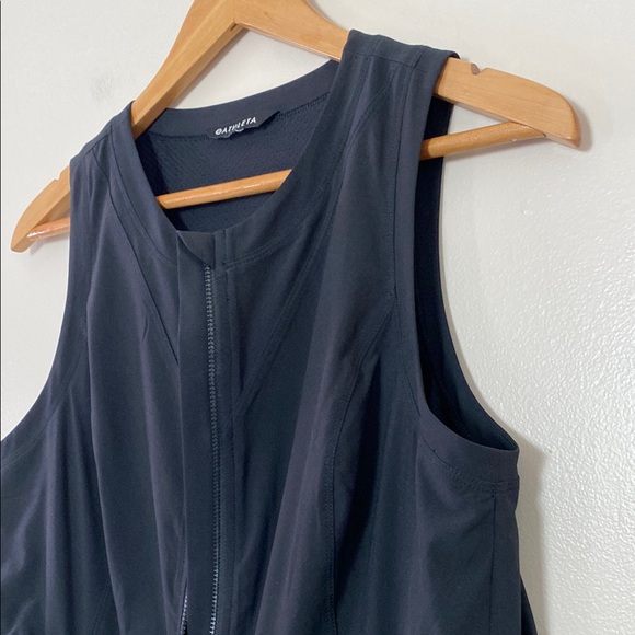 Athleta Venture Out Dress Black Sporty Featherweight Stretch Size 10 - Picture 10 of 16